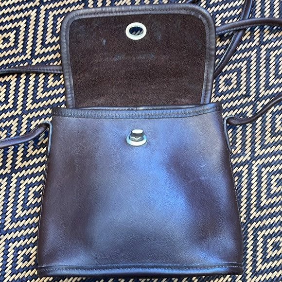 Vintage Coach TANGO flap 9049 mahogany with nickel - Picture 12 of 14